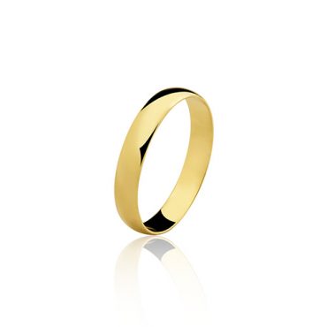 Par Aliança ouro 3,5mm