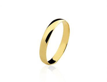 Par Aliança ouro 3mm