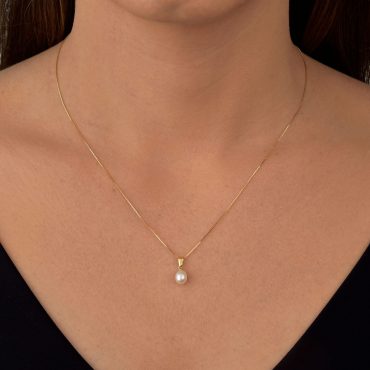 Pingente Ouro 18K Pérola