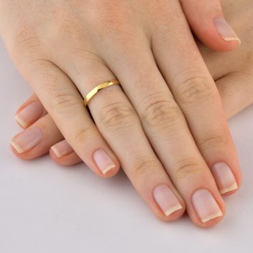 Par Aliança Ouro 2mm | Slim 1