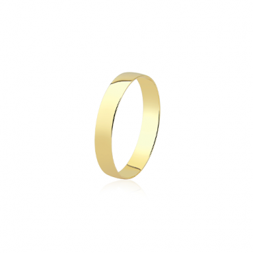 Par Aliança Ouro 3mm Slim