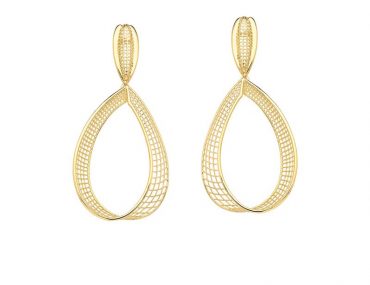 Brinco Ouro 18K Filigrana 2