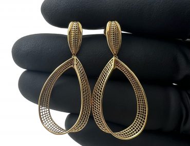 Brinco Ouro 18K Filigrana 4