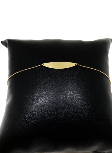 pulseira-infantil-melindrosa-ouro-18k Pulseira Melindrosa Oval Ouro 18K 3