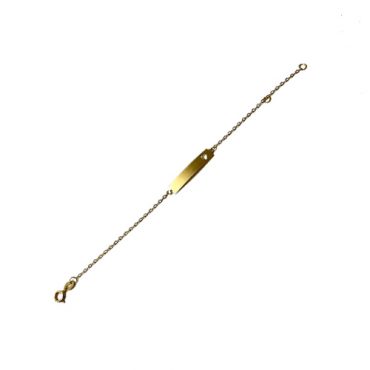 pulseira-infantil-melindrosa-ouro-10k Pulseira Melindrosa Ouro