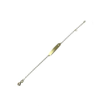 pulseira-infantil-melindrosa-ouro-10k Pulseira Melindrosa Ouro