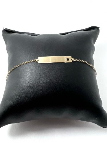 pulseira-infantil-melindrosa-ouro-10k Pulseira Melindrosa Ouro 10K Estrela