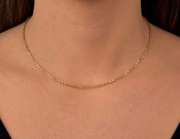 Corrente Ouro 18K Bailarina 40cm