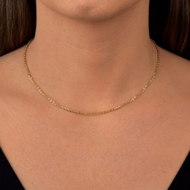 Corrente Ouro 18K Bailarina 40cm