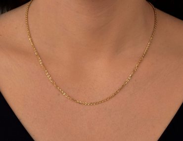 Corrente Ouro 18K Bailarina 45cm