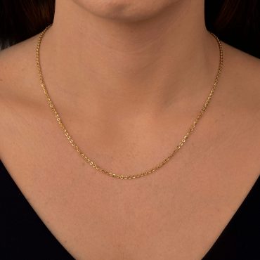 Corrente Ouro 18K Bailarina 45cm