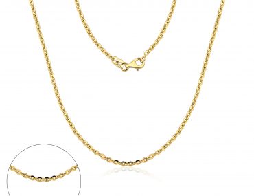Corrente Ouro 18K Bailarina 45cm