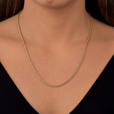 Corrente Ouro 18K Cordão 50cm