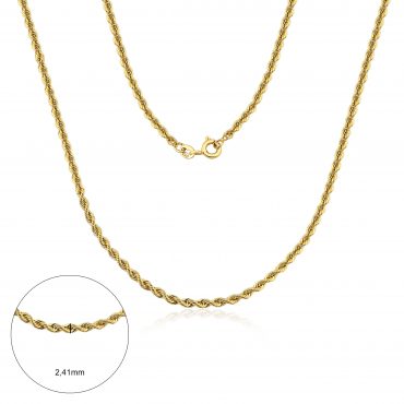 Corrente Ouro 18K Cordão 50cm