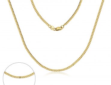 Corrente Ouro 18K Groumet 45cm 1