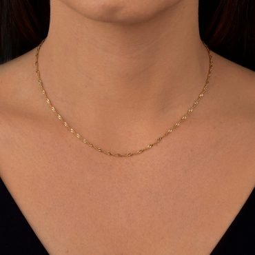 Corrente Ouro 18K Singapura 40cm