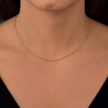 Corrente Ouro 18K Singapura 40cm