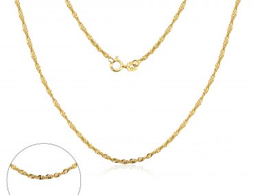 Corrente Ouro 18K Singapura 45cm