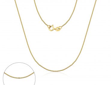 Corrente Ouro 18K Veneziana 40cm