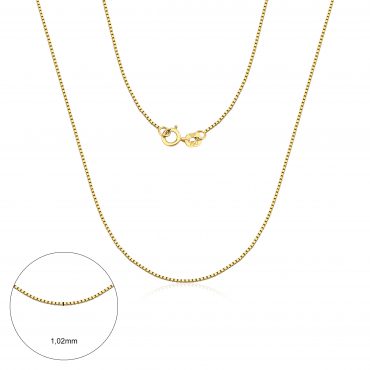 Corrente Ouro 18K Veneziana 40cm