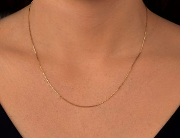 Corrente Ouro 18K Veneziana 45cm