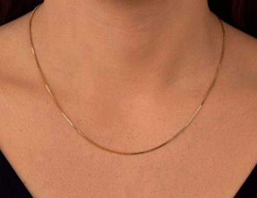 Corrente Ouro 18K Veneziana 45cm