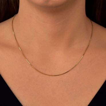 Corrente Ouro 18K Veneziana 45cm