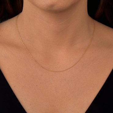 Corrente Ouro 18K Veneziana 45cm