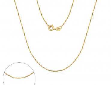 Corrente Ouro 18K Veneziana 50cm
