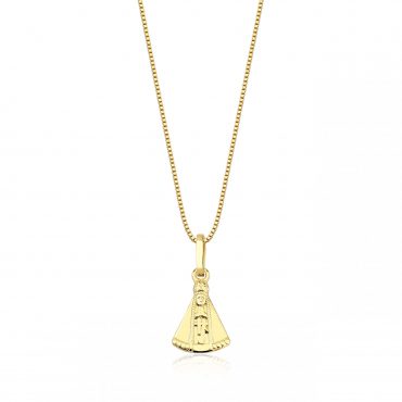 Pingente Ouro 18K N. S. Aparecida