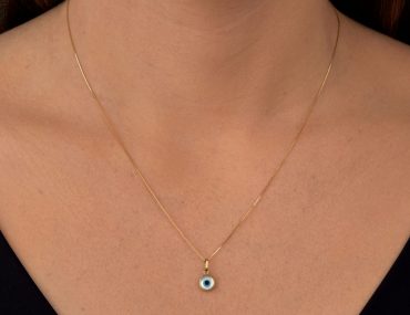 Pingente Ouro 18K Olho Grego