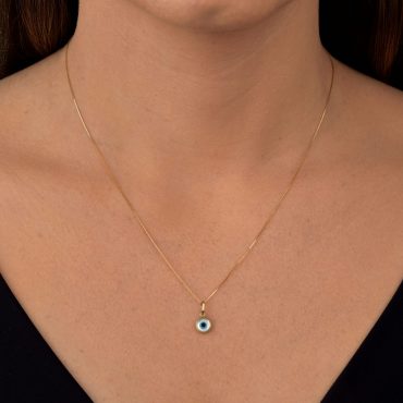 Pingente Ouro 18K Olho Grego