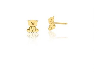 Brinco Ouro 18K | Urso